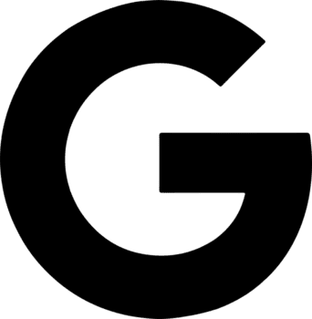 google logo, schwarz-weiss