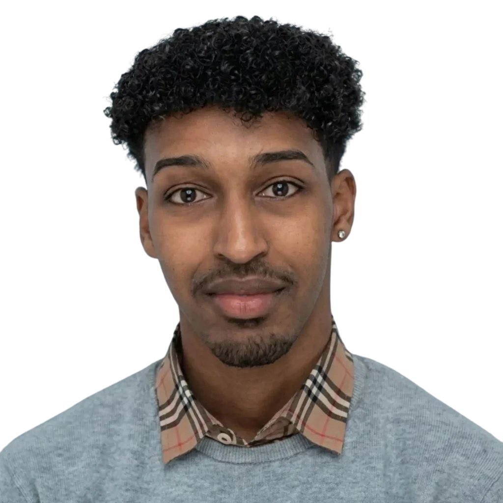 Natnael Dubale, einer von 3 Geschäftsführer der Firma onlinewachsen.de aus Koblenz